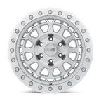 Black Rhino Hard Alloys Primm 18X9.5 -12 Silver W/ Mirror Face Mach Rg