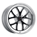 WELD Racing S76 18X5 -23 Black Center - Polished Shell