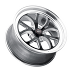 WELD Racing S76 18X8 +5 Black Center - Polished Shell