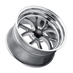 WELD Racing S76 18X5 +5 Black Center - Polished Shell