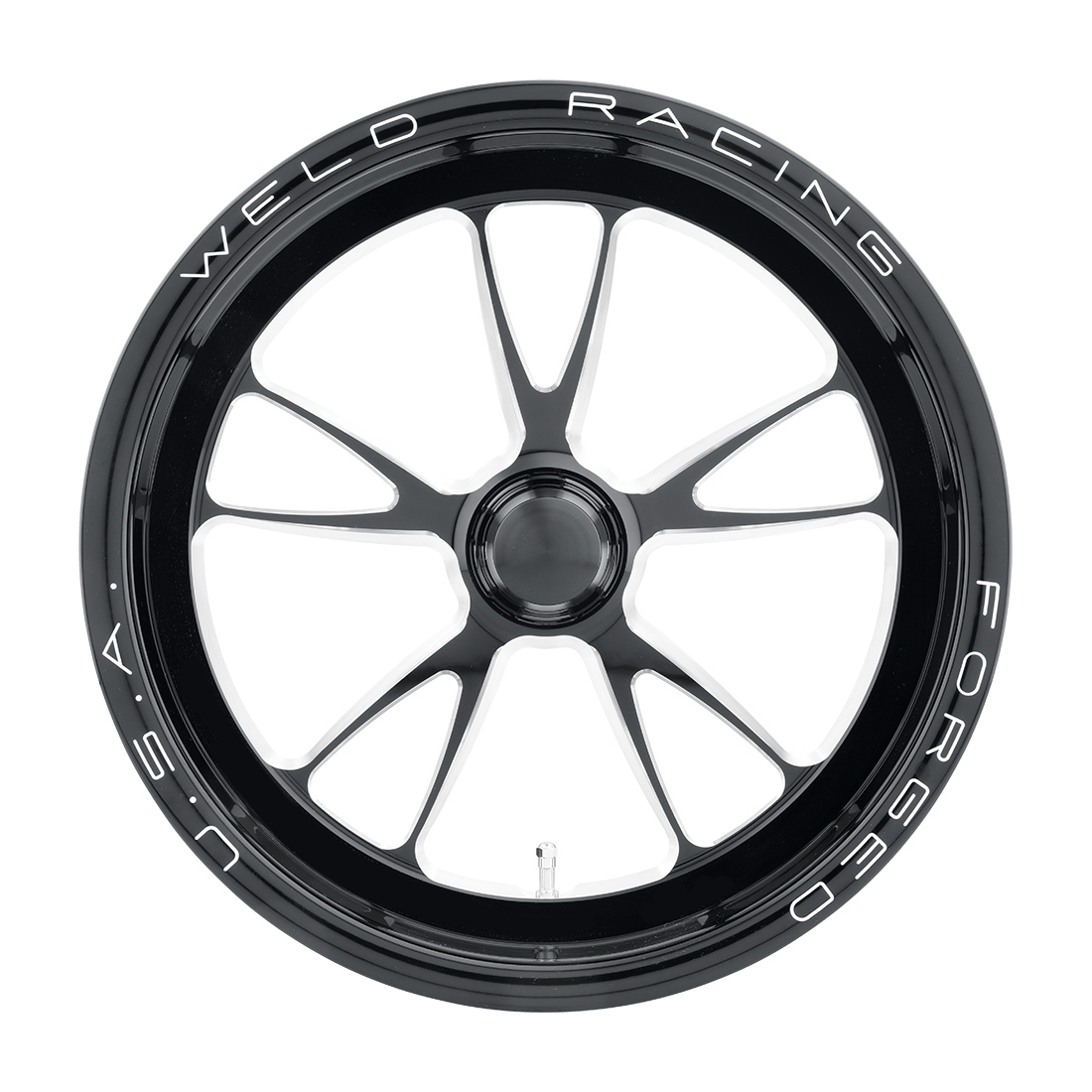 WELD Racing Full Throttle Frontrunner 17X3.5 -13 Gloss Black Milled