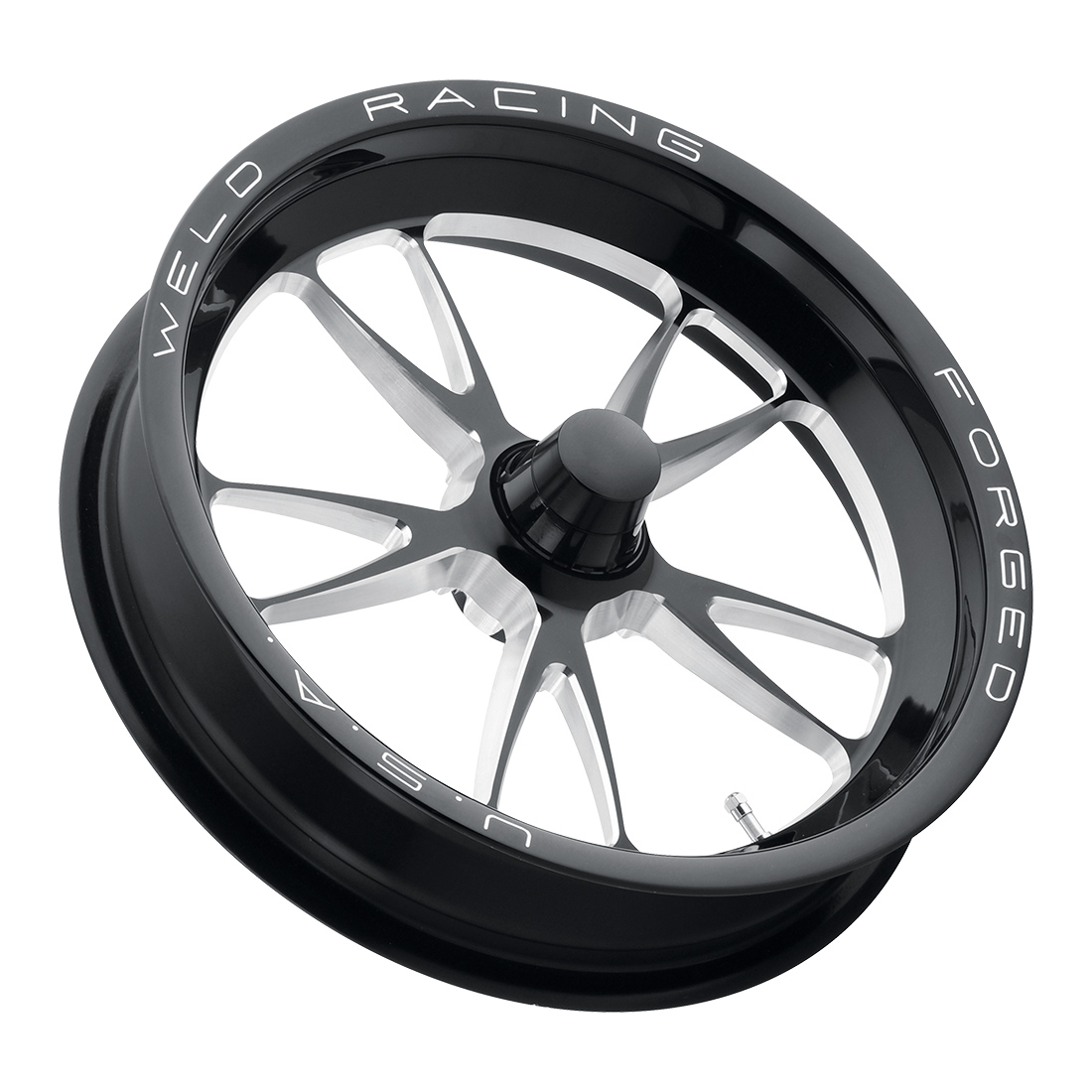 WELD Racing Full Throttle Frontrunner 17X3.5 -13 Gloss Black Milled