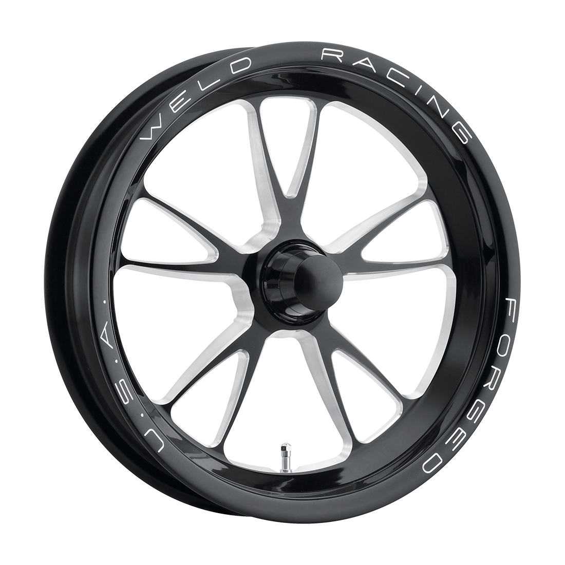 WELD Racing Full Throttle Frontrunner 17X3.5 -13 Gloss Black Milled