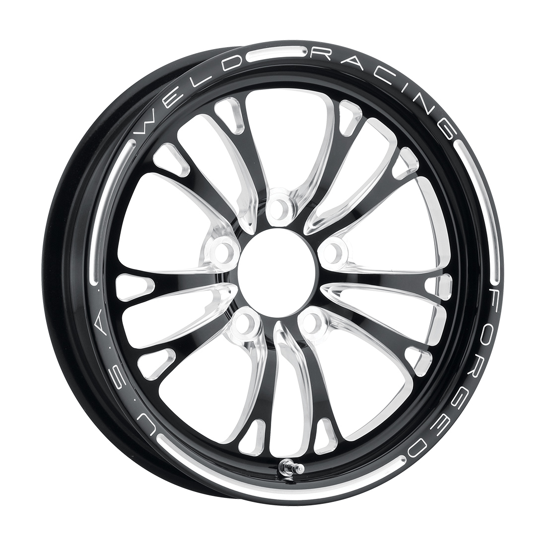 WELD Racing V-Series Frontrunner 15X3.5 -13 Gloss Black Milled