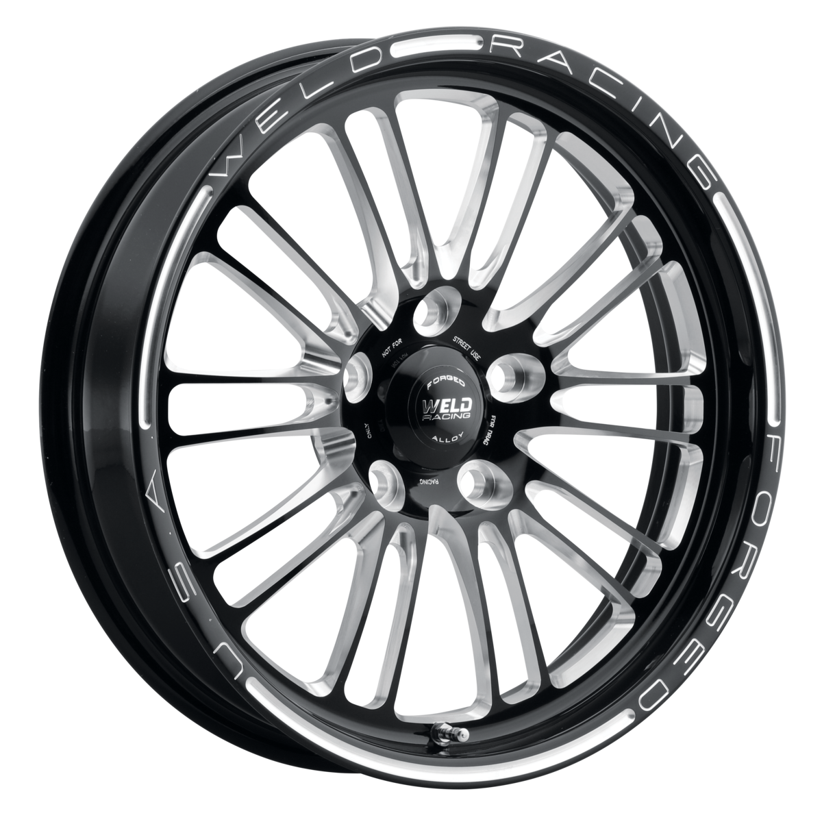 WELD Racing Rpm Frontrunner 15X3.5 -13 Gloss Black Milled