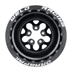 WELD Racing Dodge Dragpak Alpha-1 15X10 -64 Gloss Black Milled