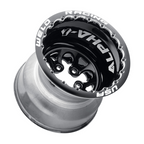 WELD Racing Alpha-1 15X13 -127 Gloss Black Center - Gloss Black Shell