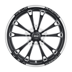 WELD Racing V-Series Frontrunner 18X6 -20 Gloss Black Milled