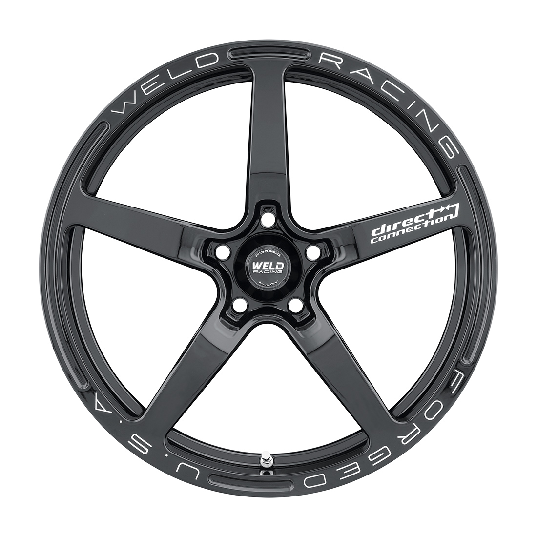 WELD Racing Direct Connection Alumastar 18X6 -20 Gloss Black Milled