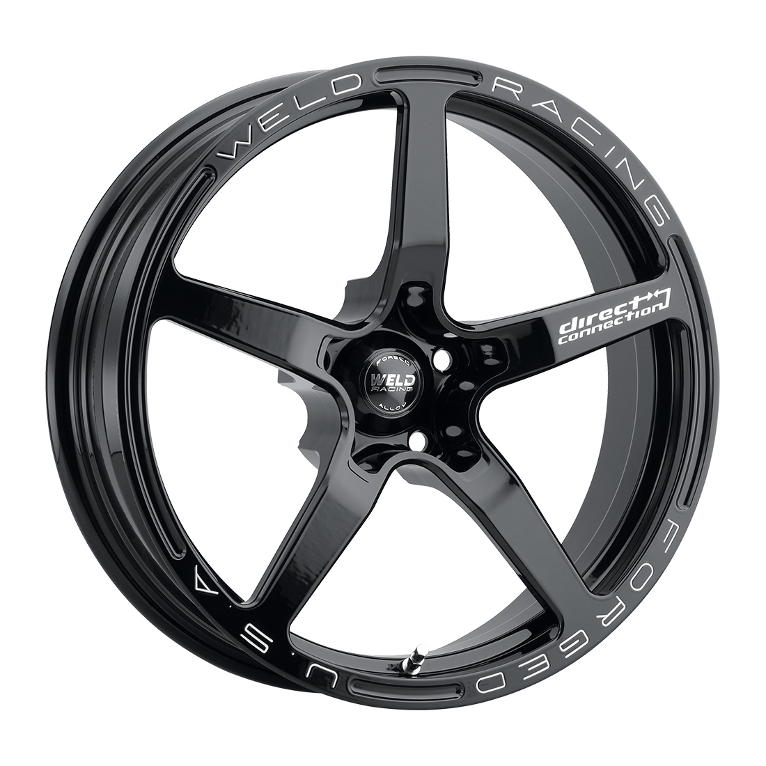 WELD Racing Direct Connection Alumastar 18X6 -20 Gloss Black Milled