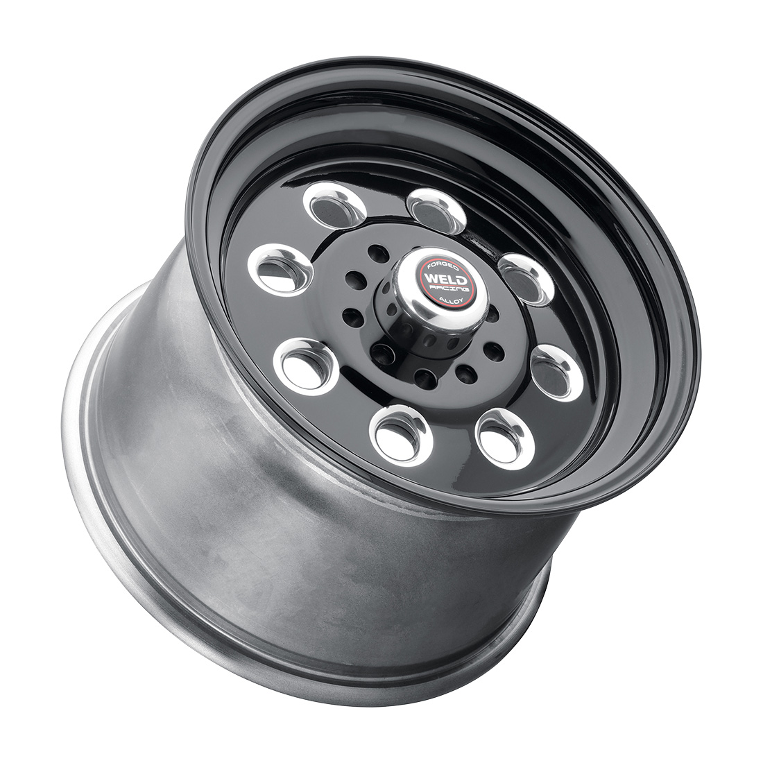 WELD Racing Black Draglite 15X4 -16 Gloss Black