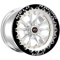 WELD Racing Vitesse Beadlock 15X10 + Polished Center - Polished Shell