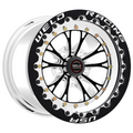 WELD Racing Vitesse Beadlock 15X8 + Black Center - Polished Shell