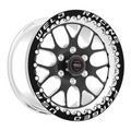 WELD Racing S77 Hd Beadlock 17X9.5 +24 Black Center - Polished Shell