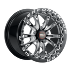 WELD Street Performance Belmont Beadlock 15X10 +25 Gloss Black Milled