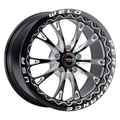 WELD Street Performance Belmont Beadlock 17X10 +42 Gloss Black Milled