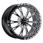 WELD Street Performance Belmont Beadlock 18X12 +52 Gloss Black Milled