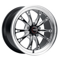 WELD Street Performance Belmont Drag 17X11 +43 Gloss Black Milled