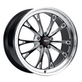 WELD Street Performance Belmont Street 20X9 +20 Gloss Black Milled