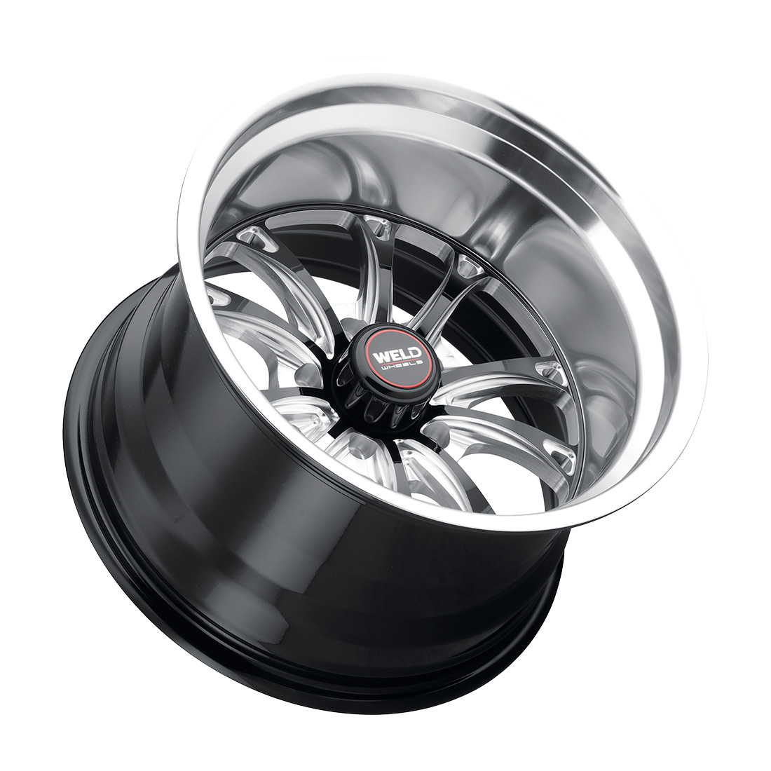 WELD Street Performance Belmont Street 18X9.5 +50 Gloss Black Milled