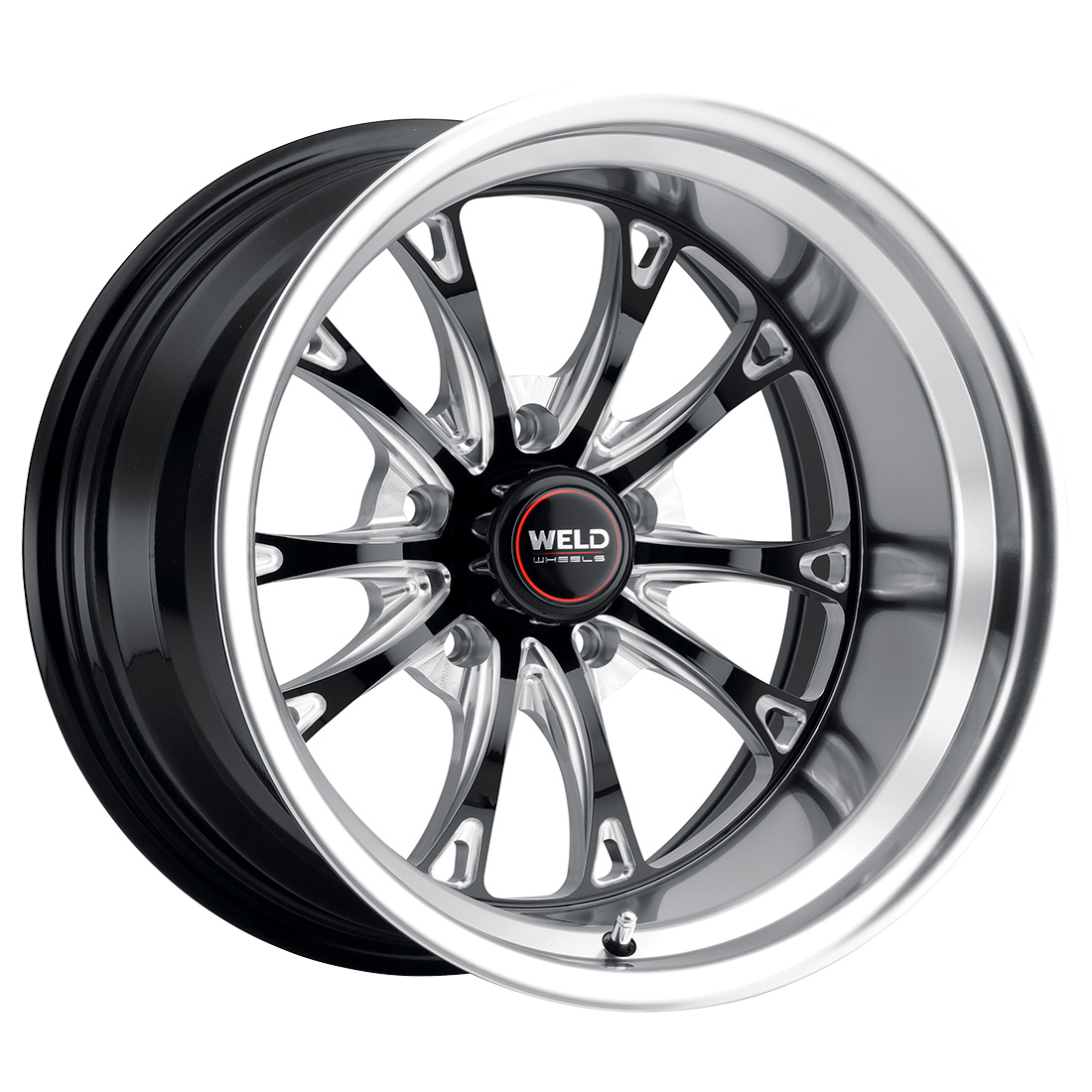 WELD Street Performance Belmont Street 18X9.5 +50 Gloss Black Milled