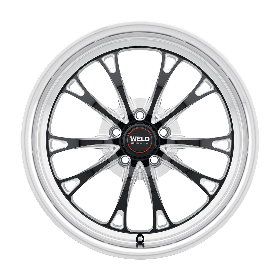 WELD Street Performance Belmont Street 18X8 +29 Gloss Black Milled