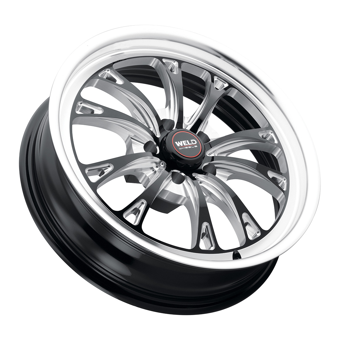 WELD Street Performance Belmont Street 18X8 +29 Gloss Black Milled
