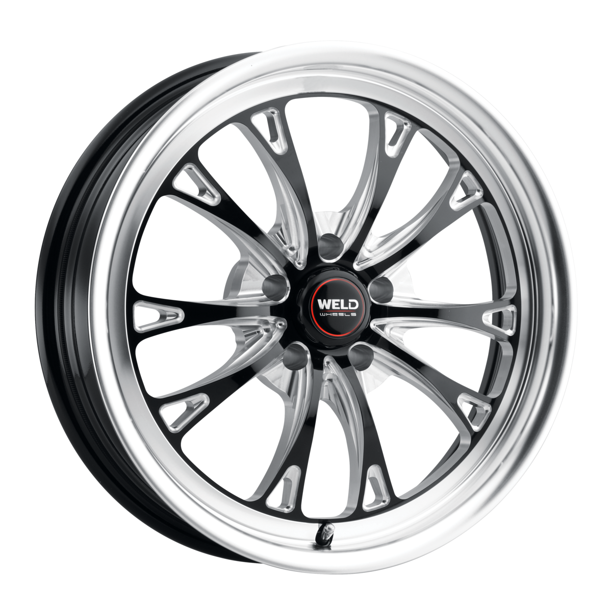 WELD Street Performance Belmont Drag 20X5 -23 Gloss Black Milled