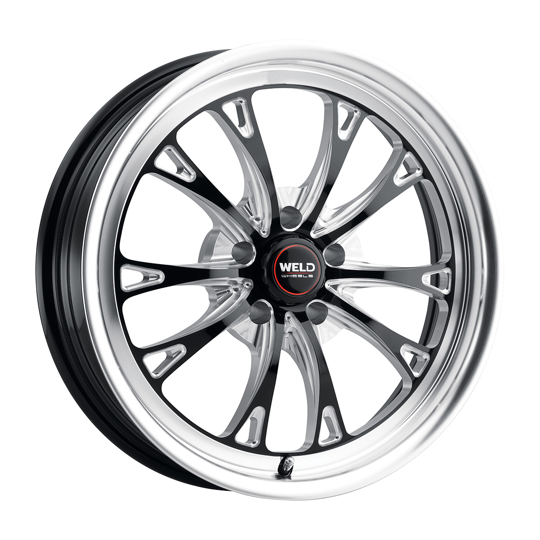 WELD Street Performance Belmont Street 18X8 +29 Gloss Black Milled