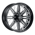 WELD Off-Road Cascade 22X10 -18 Gloss Black Milled