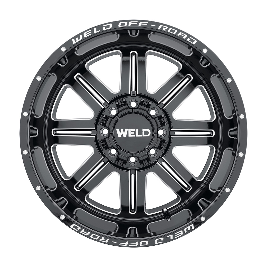 WELD Off-Road Chasm 18X9 +0 Gloss Black Milled