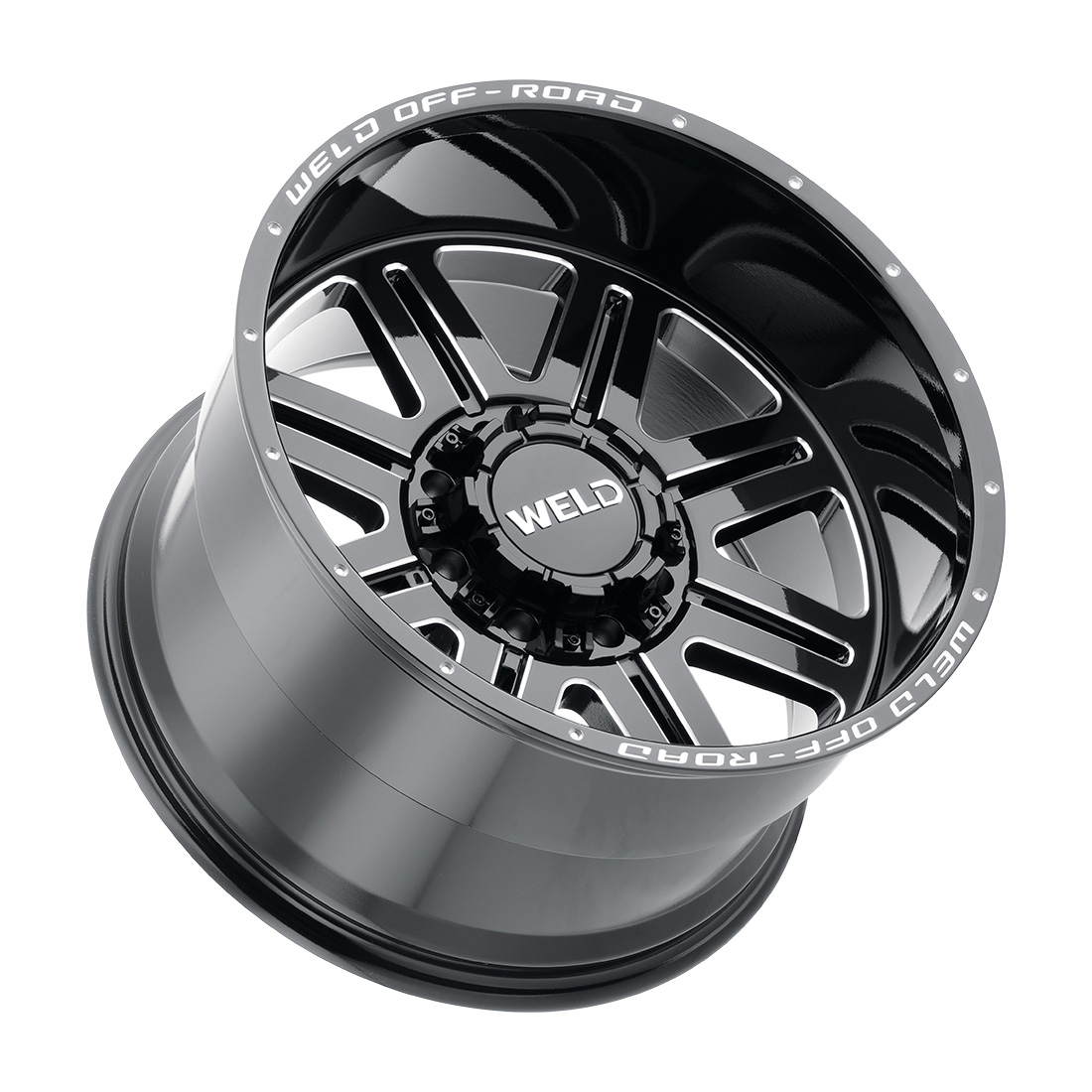 WELD Off-Road Chasm 18X9 +0 Gloss Black Milled