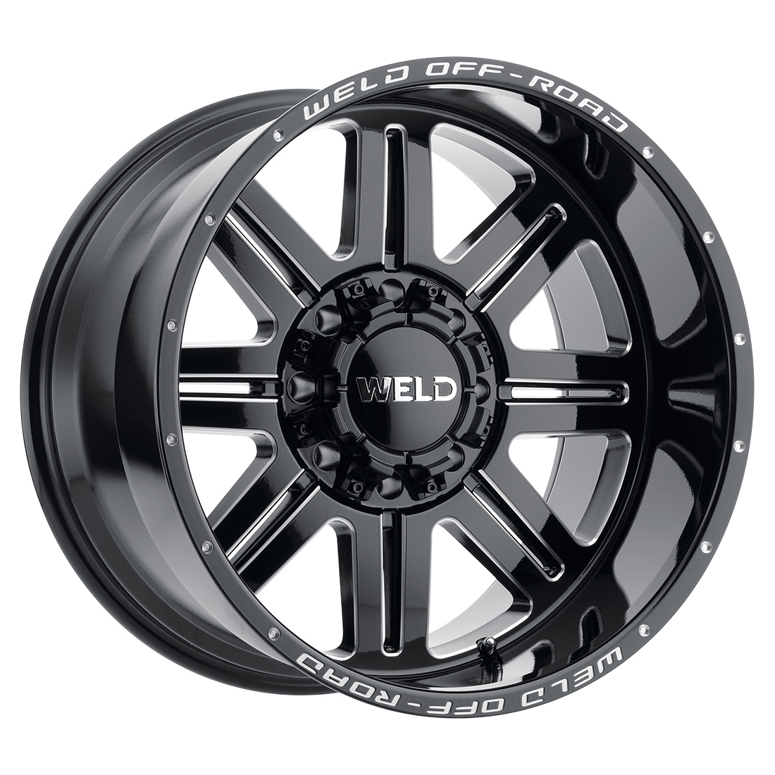 WELD Off-Road Chasm 18X9 +0 Gloss Black Milled