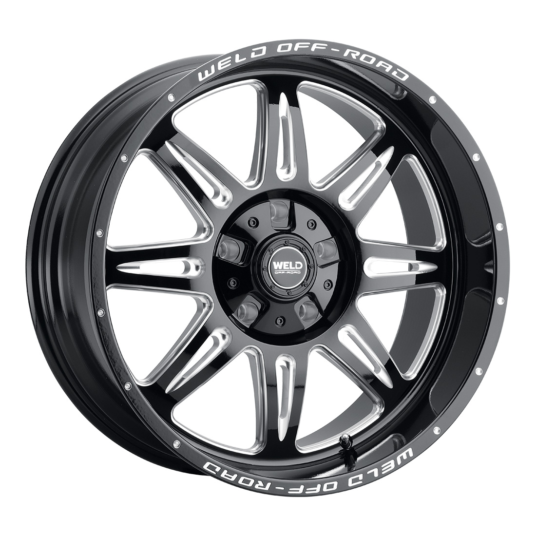 WELD Off-Road Cheyenne 20X12 -44 Gloss Black Milled