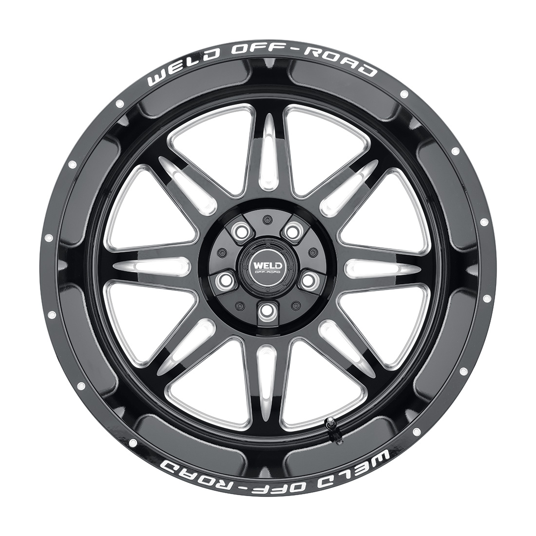 WELD Off-Road Cheyenne 22X10 -18 Gloss Black Milled