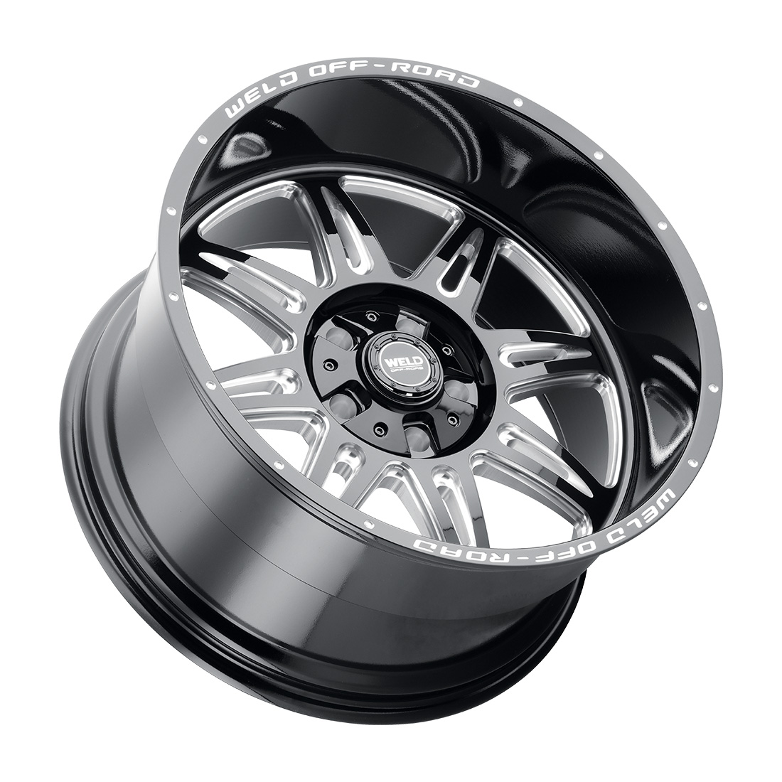WELD Off-Road Cheyenne 22X10 -18 Gloss Black Milled