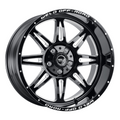 WELD Off-Road Cheyenne 22X10 -18 Gloss Black Milled