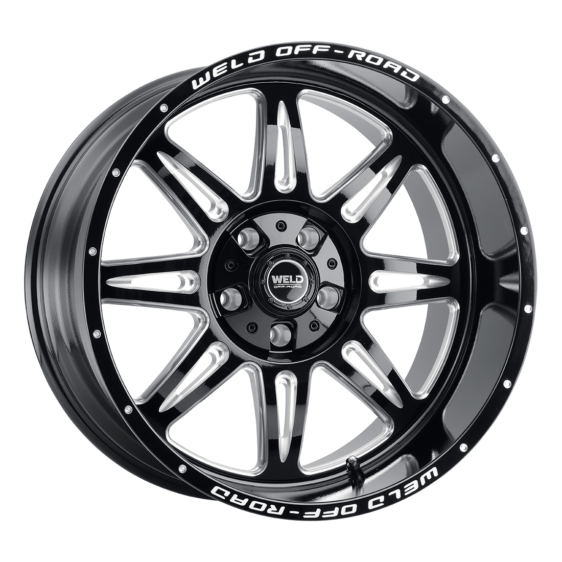 WELD Off-Road Cheyenne 22X10 -18 Gloss Black Milled