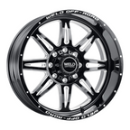 WELD Off-Road Cheyenne 22X10 -18 Gloss Black Milled
