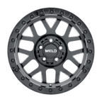 WELD Off-Road Cinch Beadlock 17X10 -24 Gloss Black Milled