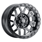 WELD Off-Road Cinch Beadlock 17X10 -24 Gloss Black Milled