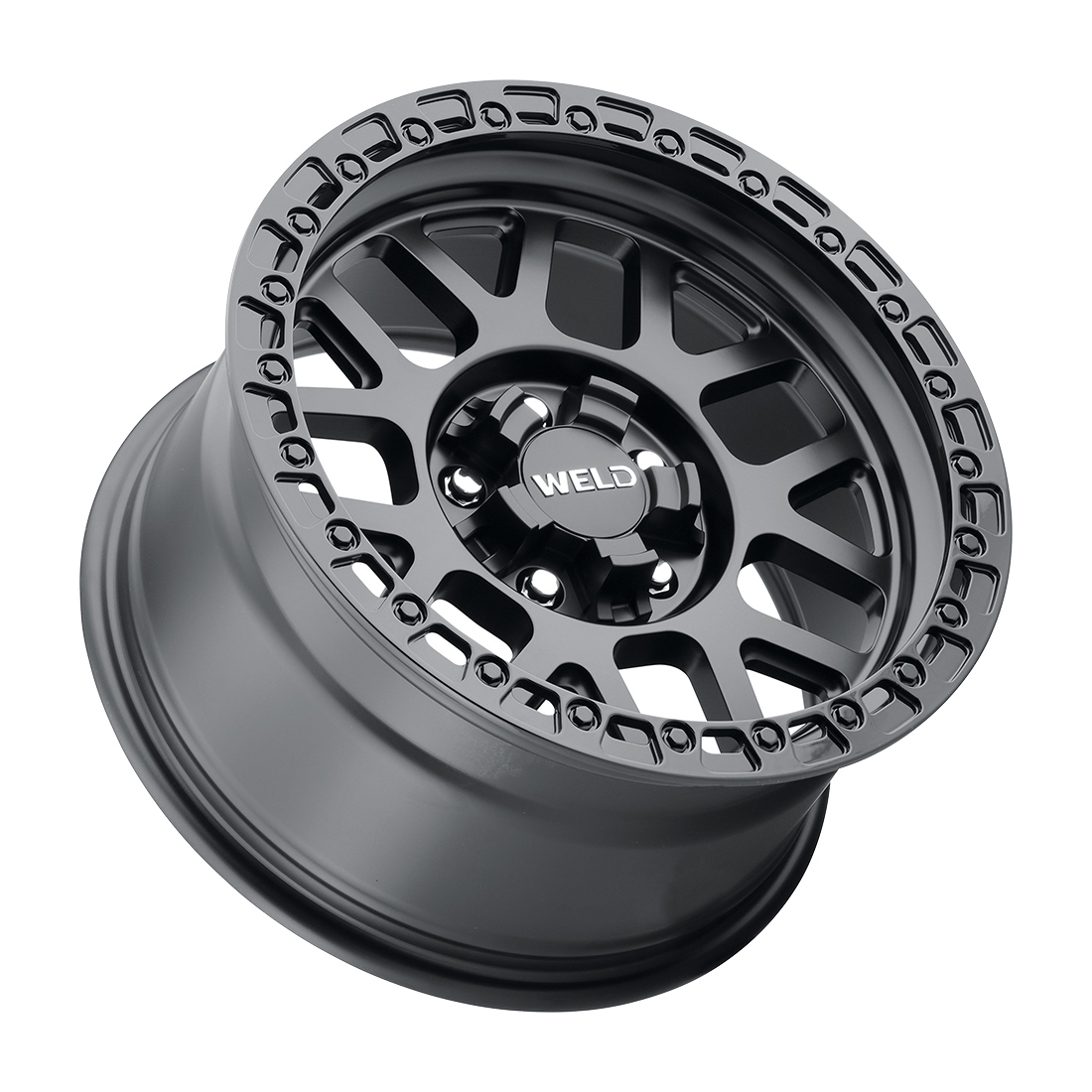 WELD Off-Road Cinch 17X9 -12 Satin Black