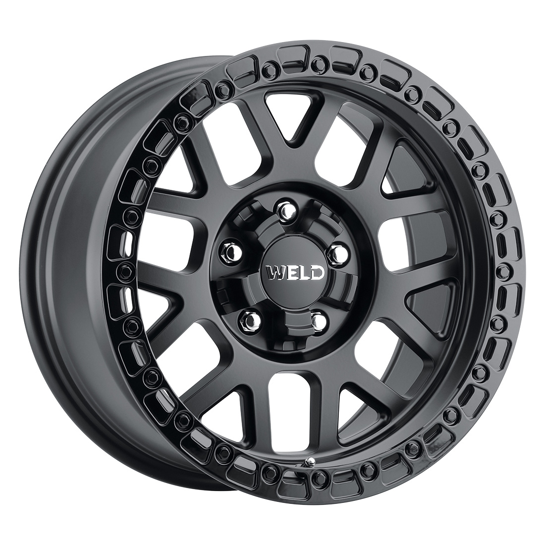 WELD Off-Road Cinch 20X10 +28 Satin Black