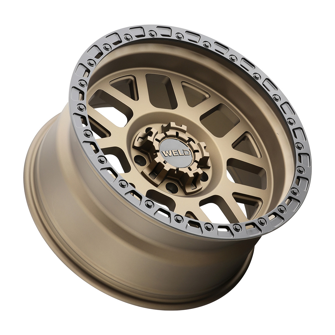 WELD Off-Road Cinch 17X9 -12 Satin Bronze