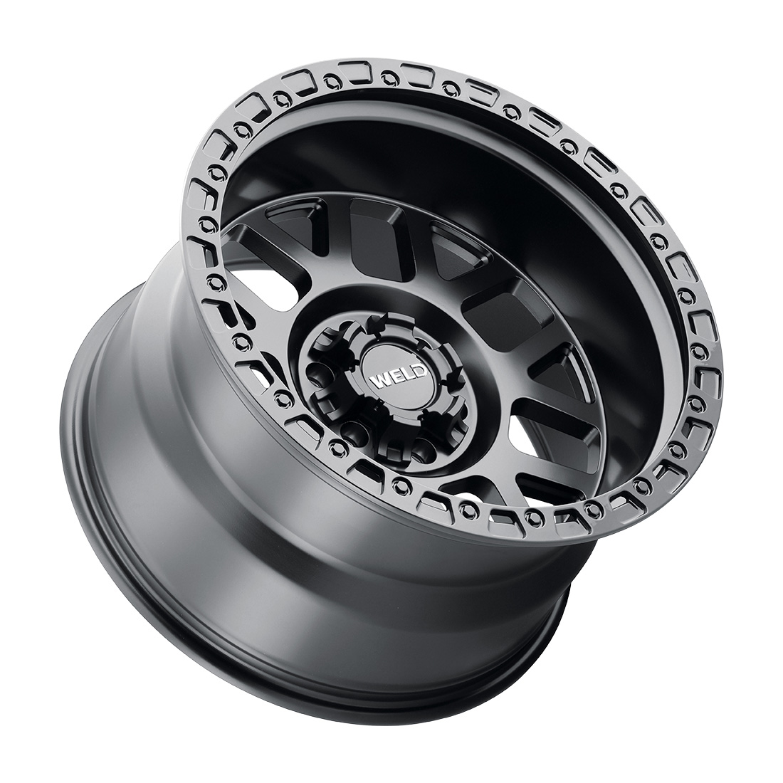 WELD Off-Road Cinch 20X9 +0 Satin Black