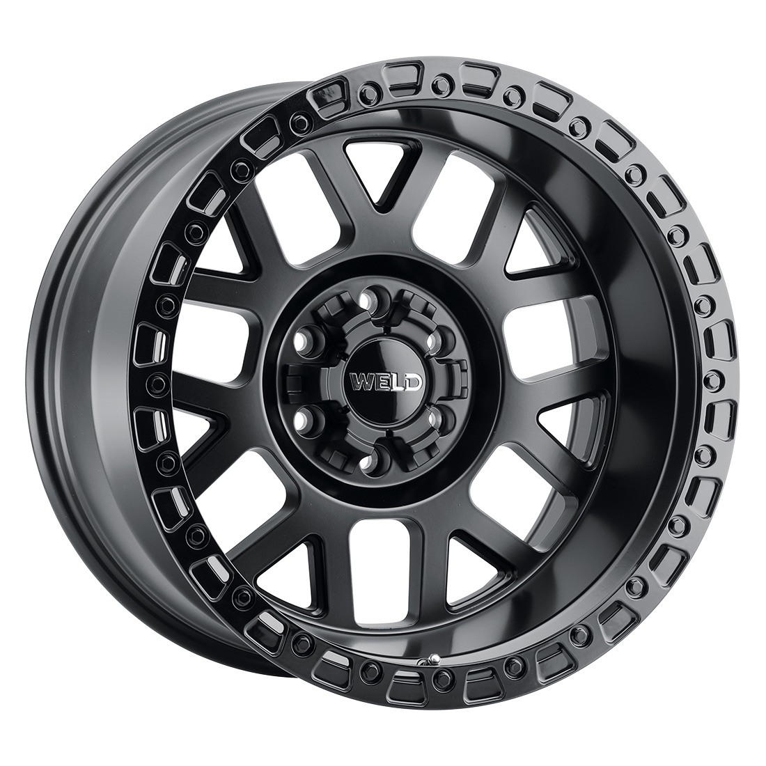 WELD Off-Road Cinch 20X9 +20 Satin Black