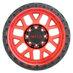 WELD Off-Road Cinch 20X10 -18 Candy Red