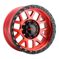 WELD Off-Road Cinch 20X10 -18 Candy Red
