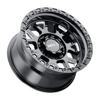 WELD Off-Road Cinch 20X9 +0 Gloss Black Milled
