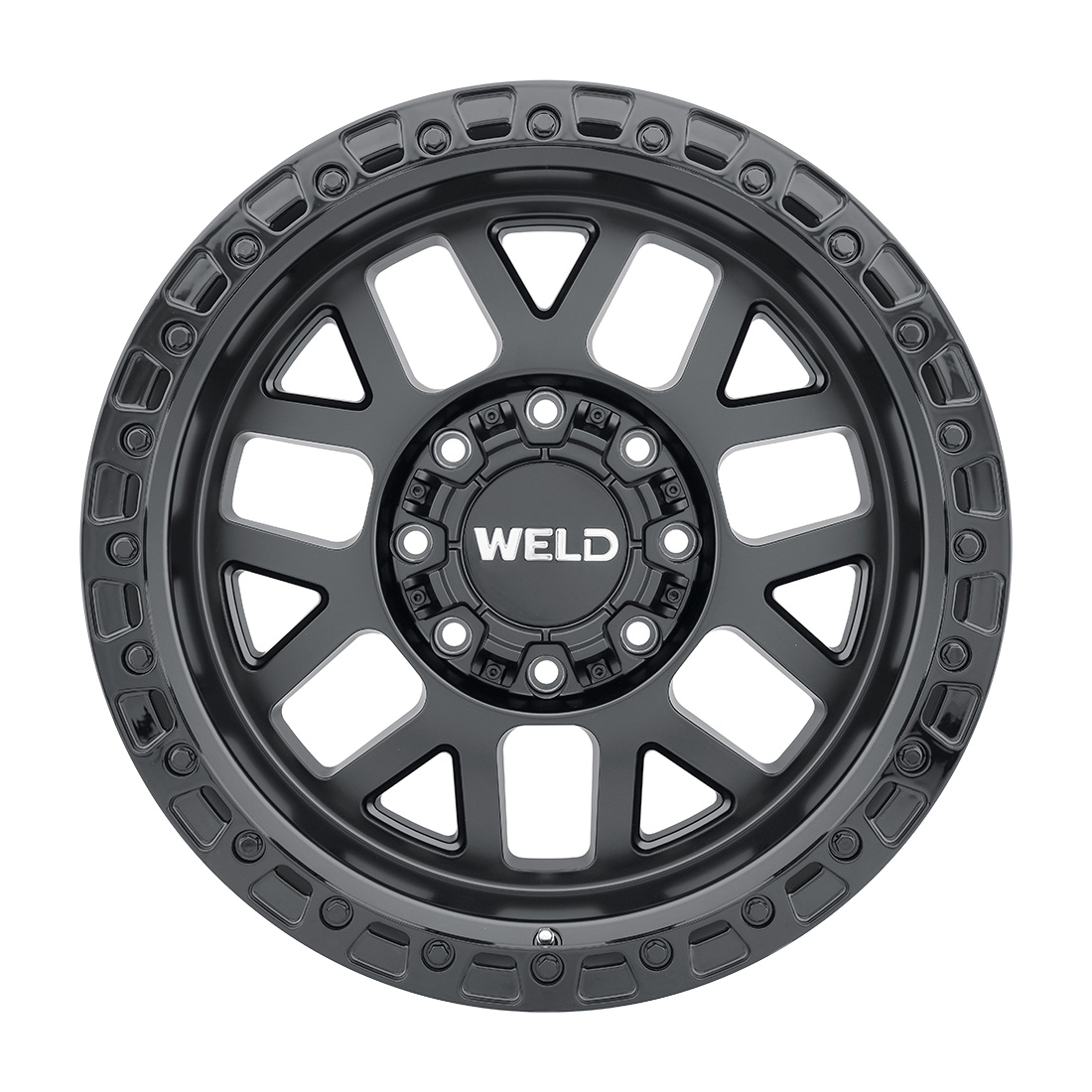 WELD Off-Road Cinch 20X10 -18 Satin Black